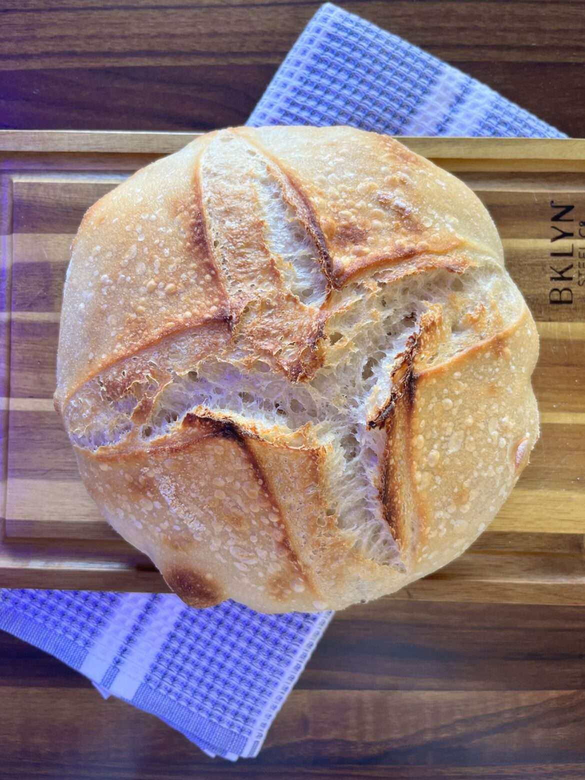 Easy No Knead Sourdough Bread Recipe Beginners Recipe Shakan Ranch