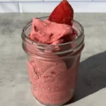 Simple no churn sherbet ingredients for a quick summer dessert.