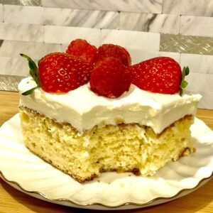 Tres leches cake.