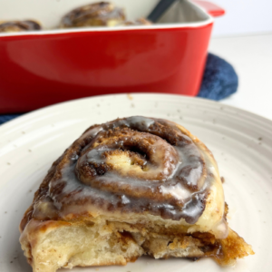 Sourdough Cinnamon Roll.