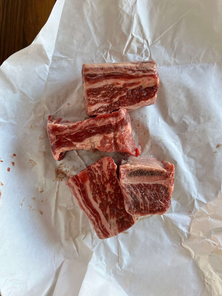 Local short ribs.