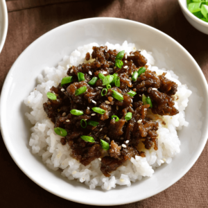 ground beef korean bbq