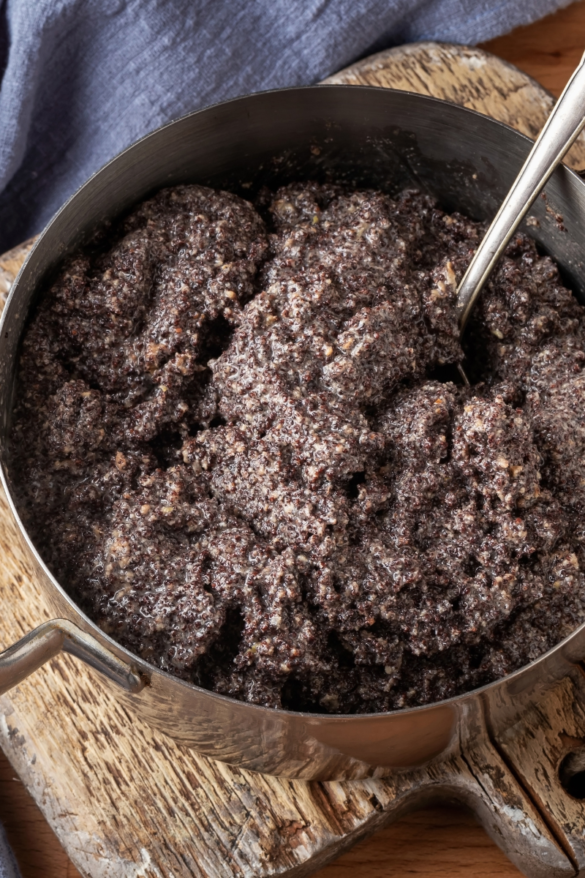 Poppy seed filling.