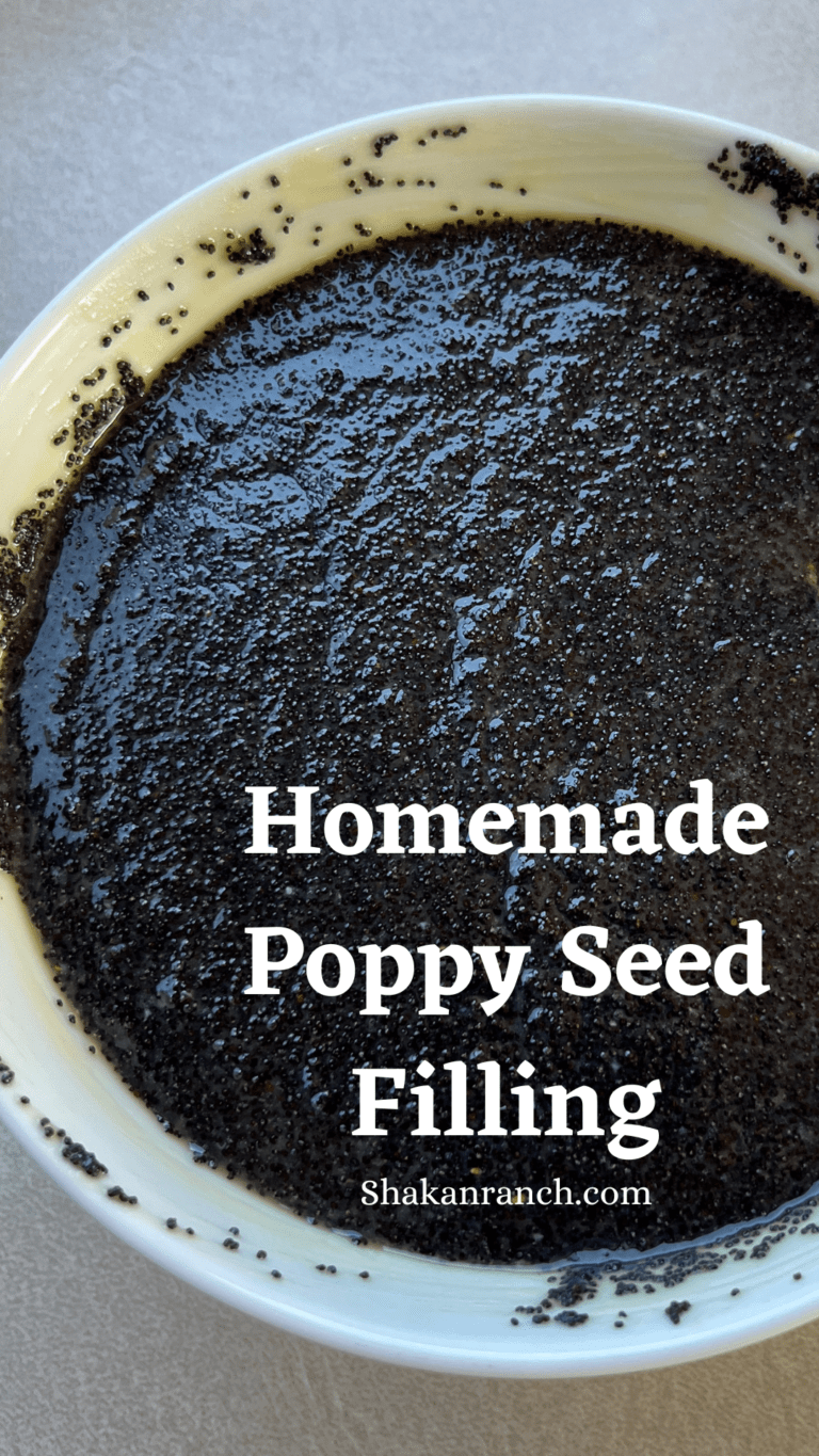 Homemade Poppy Seed Filling Recipe Shakan Ranch