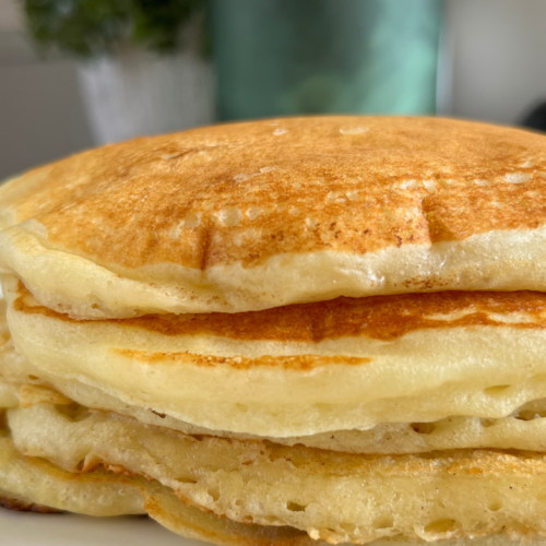 Easy Buttermilk Pancakes.
