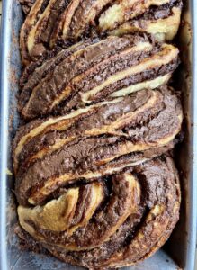 Sourdough Nutella Babka.