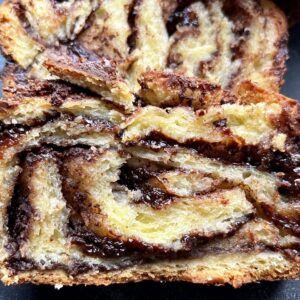 Sourdough Nutella Babka.