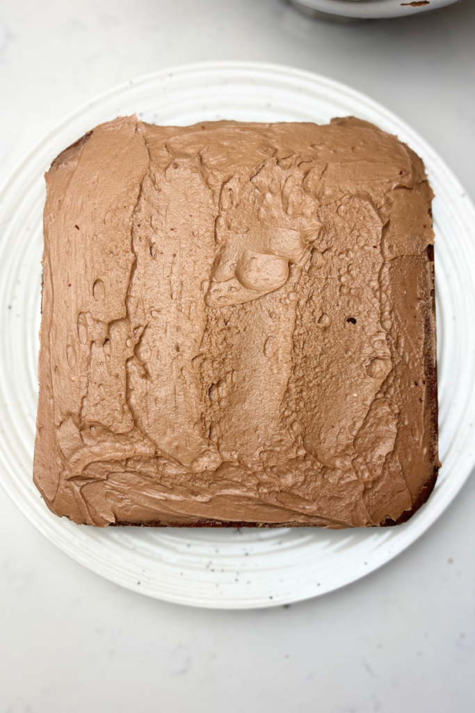 Sourdough chocolate cake. 