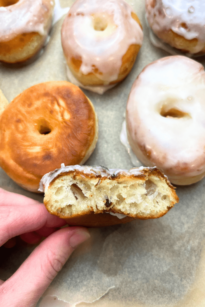 Sourdough donuts.