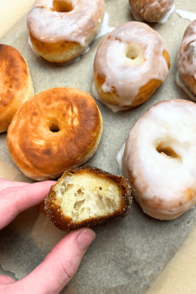 Sourdough donuts.