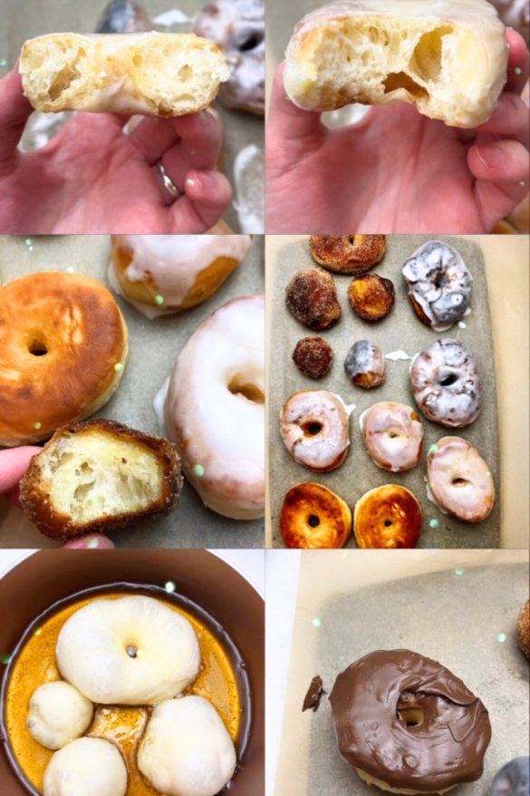 Sourdough donuts.