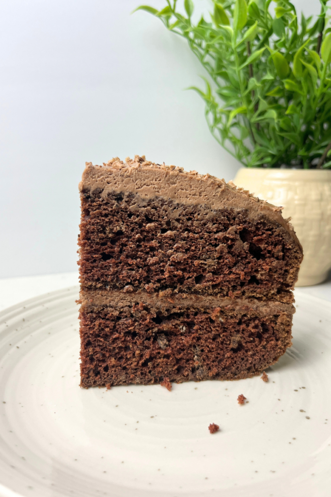 Sourdough chocolate cake.