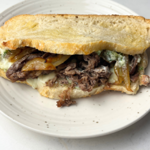 Sourdough Philly Sandwich