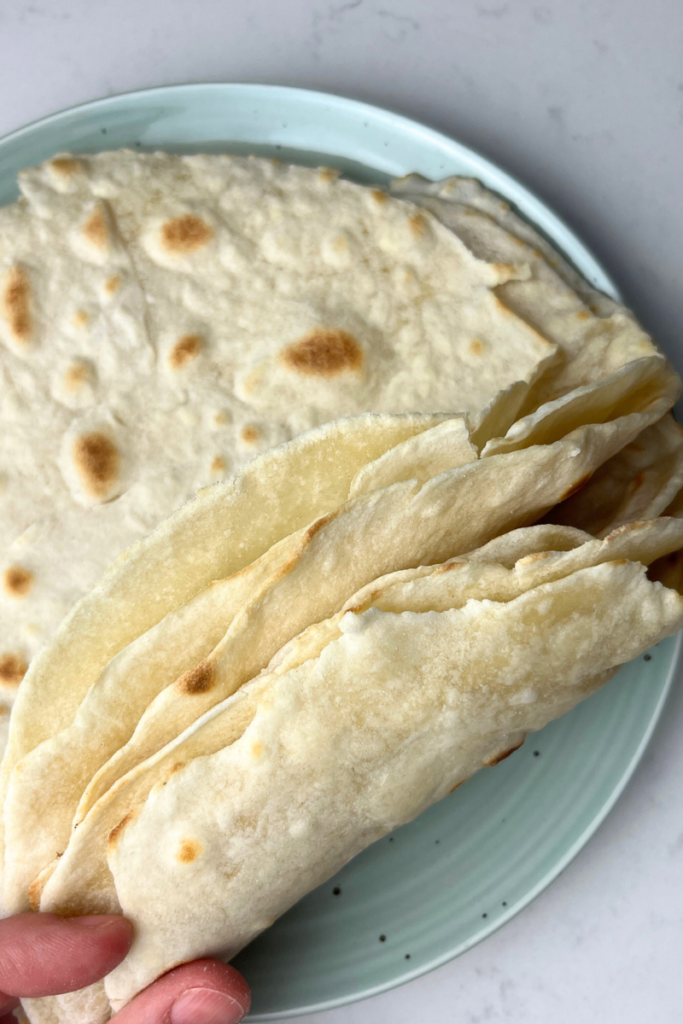 Sourdough tortillas. 