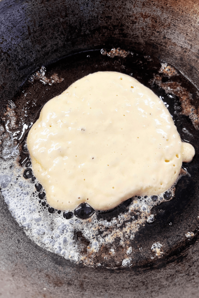 Sourdough pancakes.