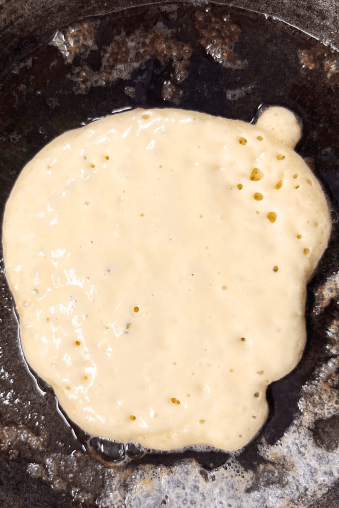 Sourdough pancakes.