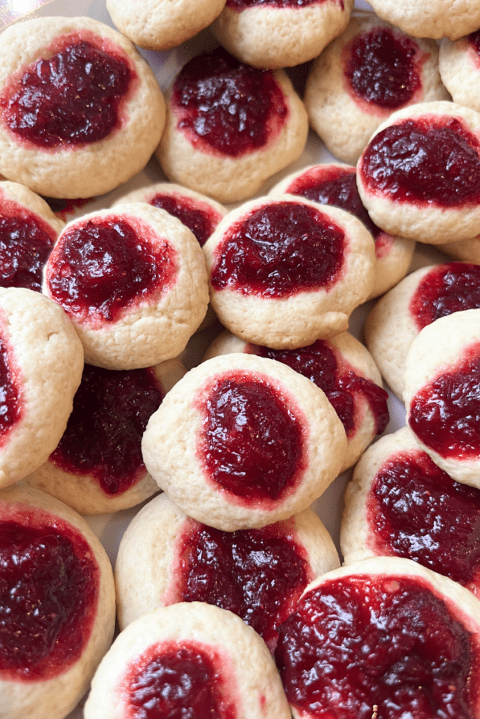 Sourdough Thumbprint Cookies