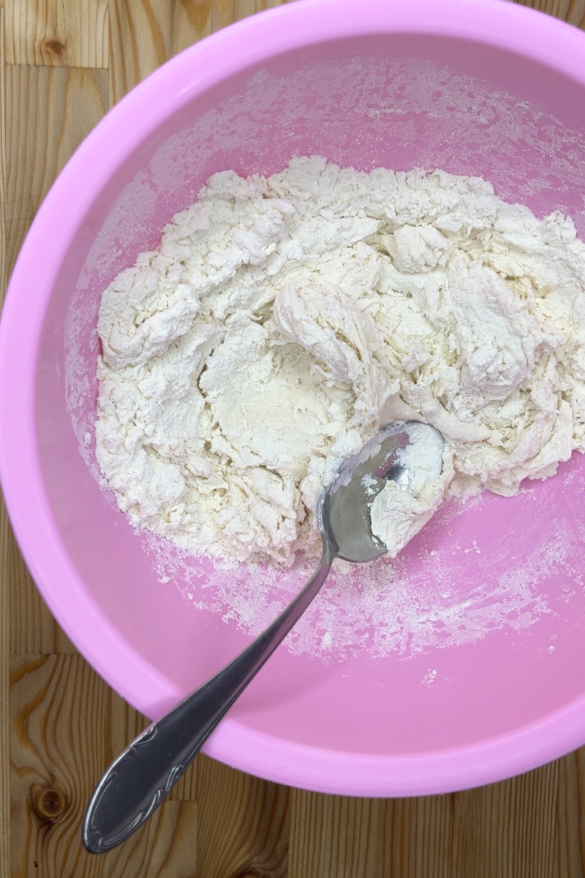 Sourdough Crackers ingredients.