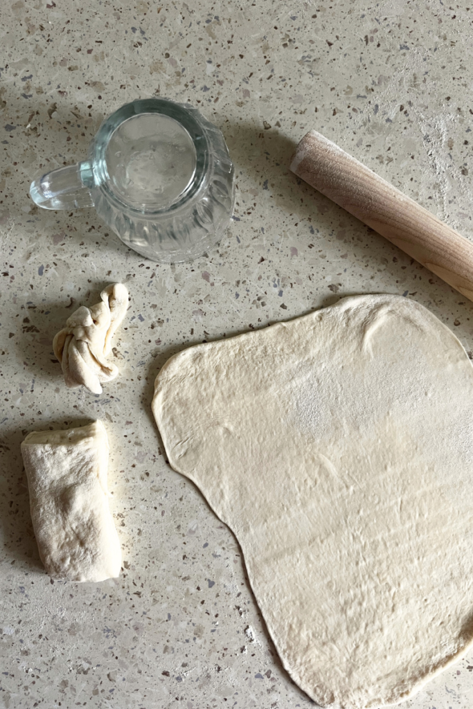 Sourdough dumplings. 