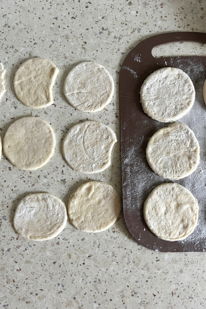 Sourdough dumplings. 