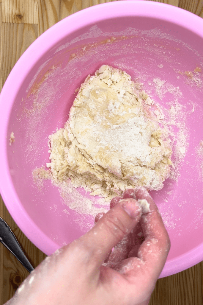 Sourdough Crackers ingredients.