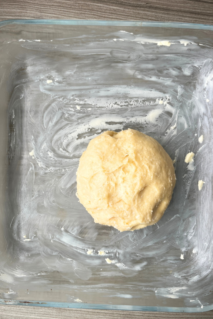 Sourdough jam sheet cake. 