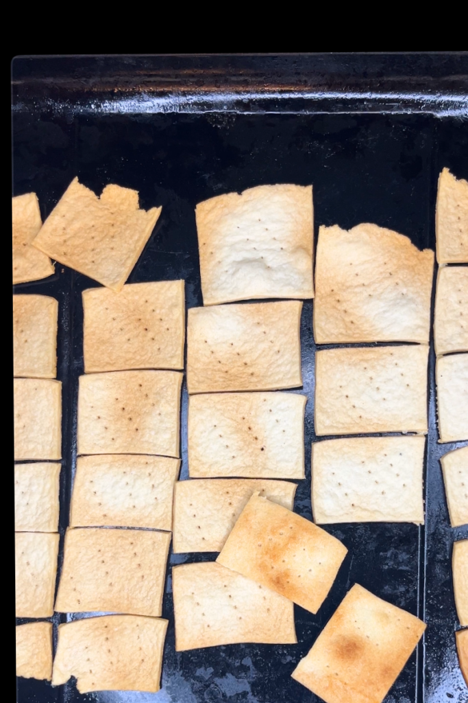 Sourdough Crackers.