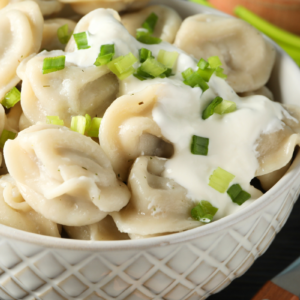 Sourdough Pelmeni.