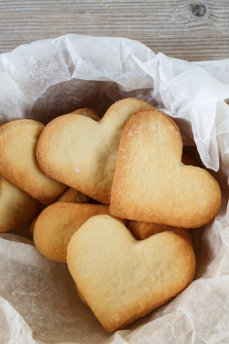 Sourdough Shortbread Cookies