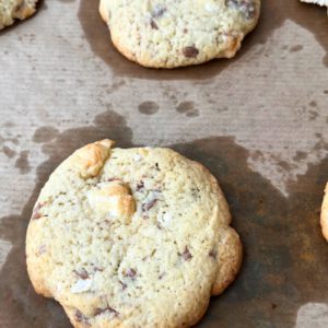 Sourdough Chocolate Chip Marshmallow Cookies