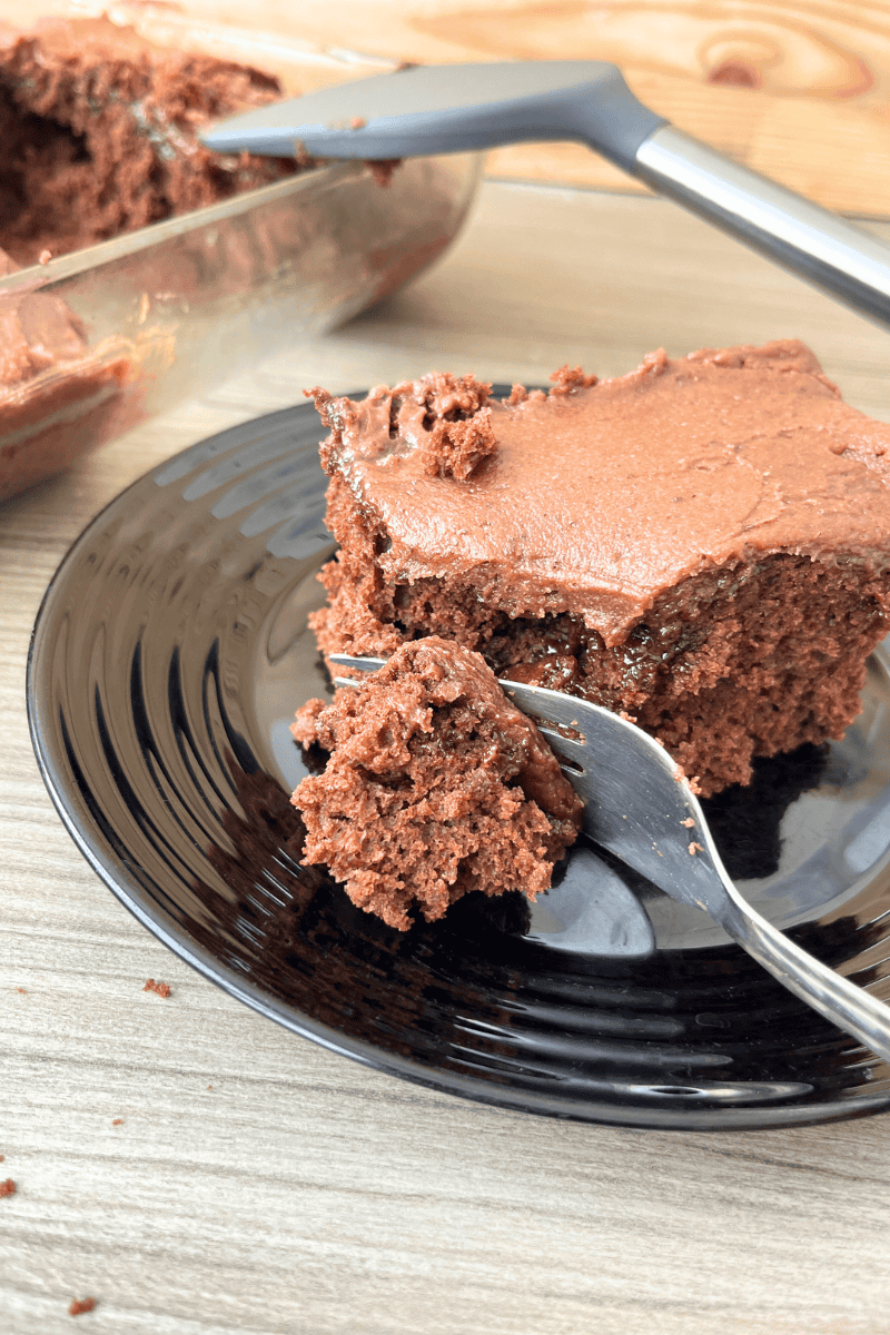 Moist Sourdough Chocolate Sheet Cake with Chocolate Buttercream