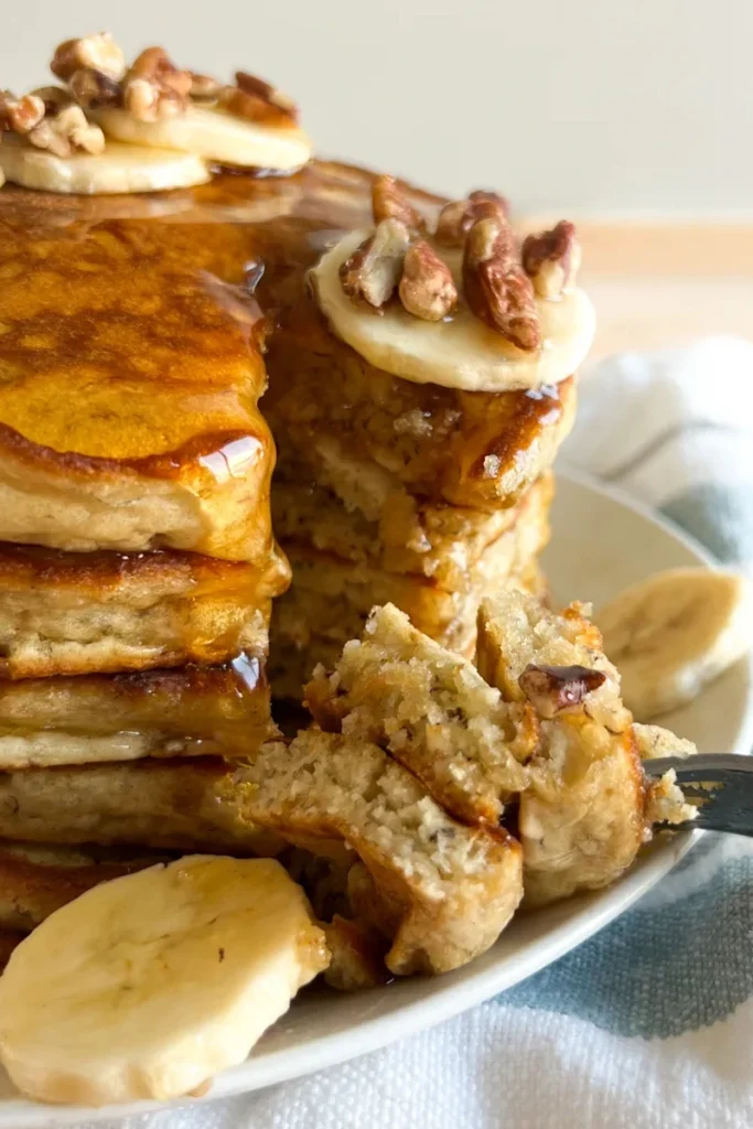 Sourdough banana pancakes. 