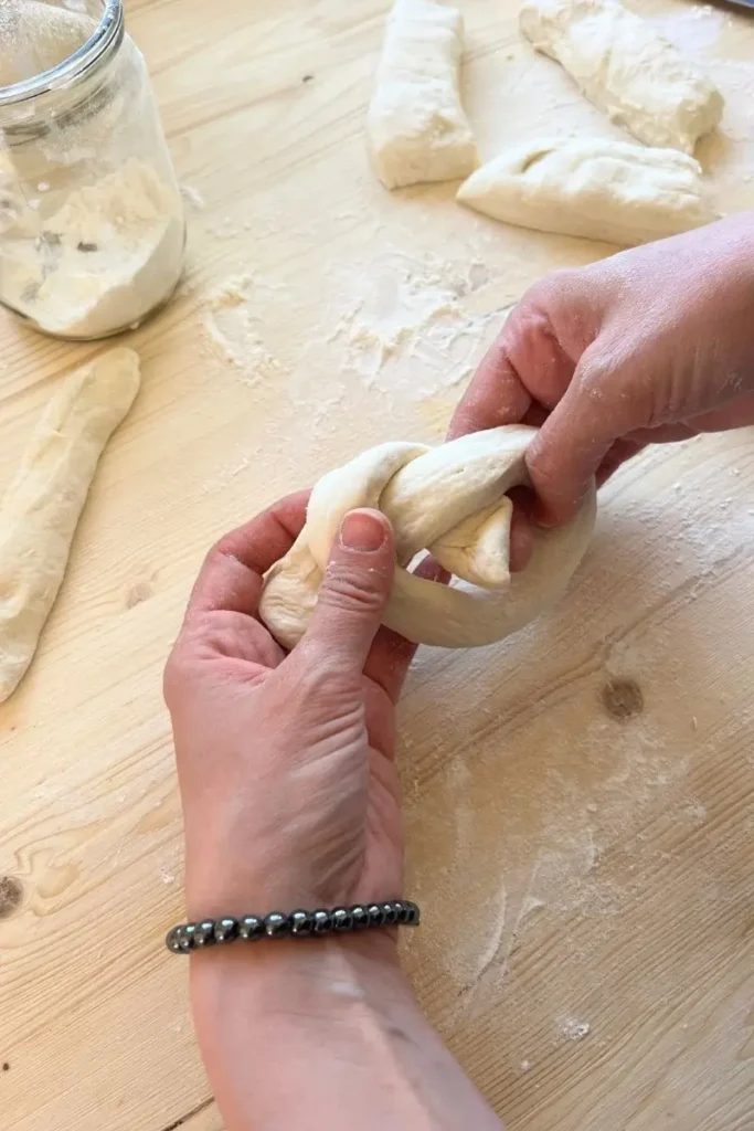 Sourdough garlic knots.