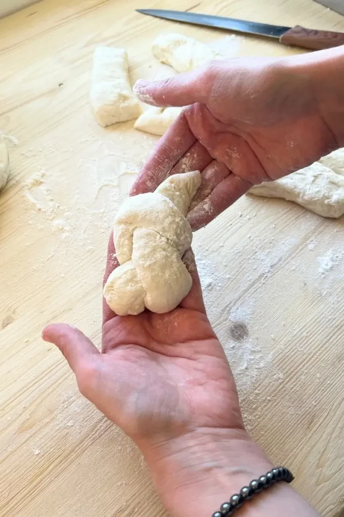 Sourdough garlic knots.