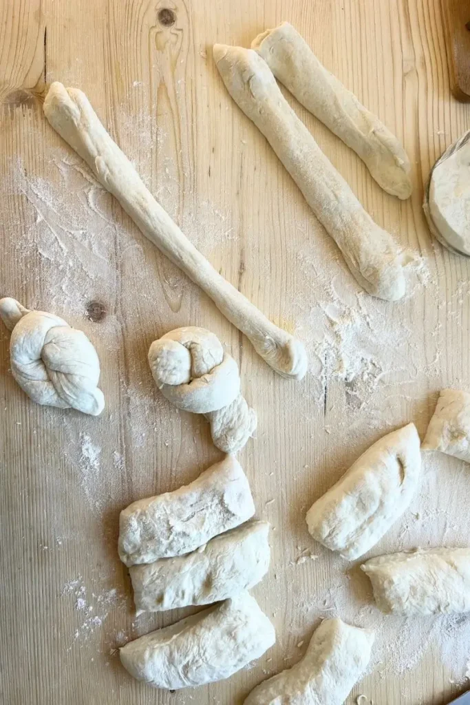 Sourdough garlic knots.