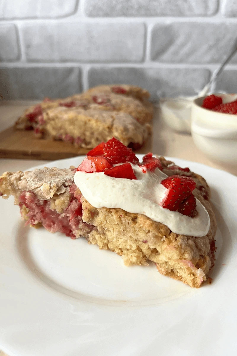 Strawberry Sourdough Scones (or Biscuits!)