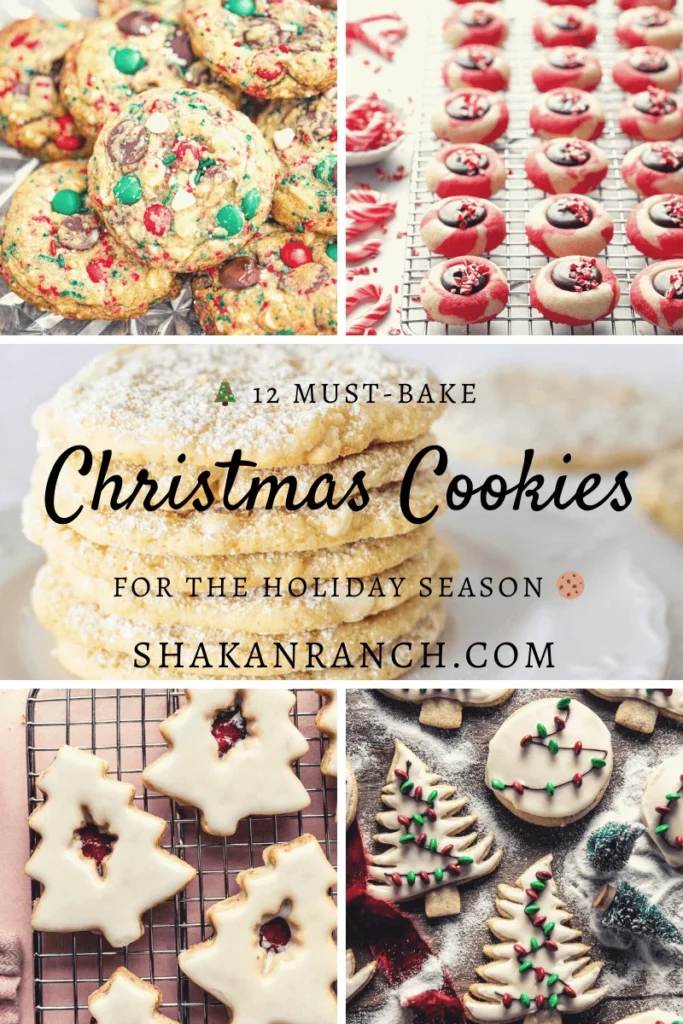 Ultimate Christmas Cookies: 12 Must-Bake Recipes pin. 
