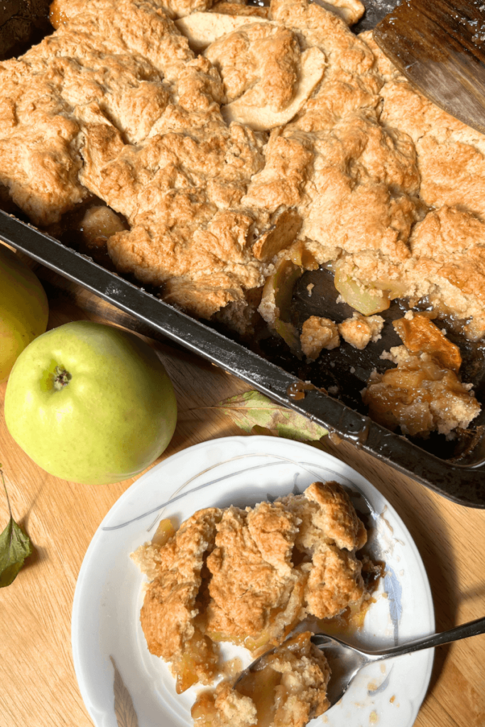 The Best Sourdough Apple Cobbler – Easy Fall Dessert