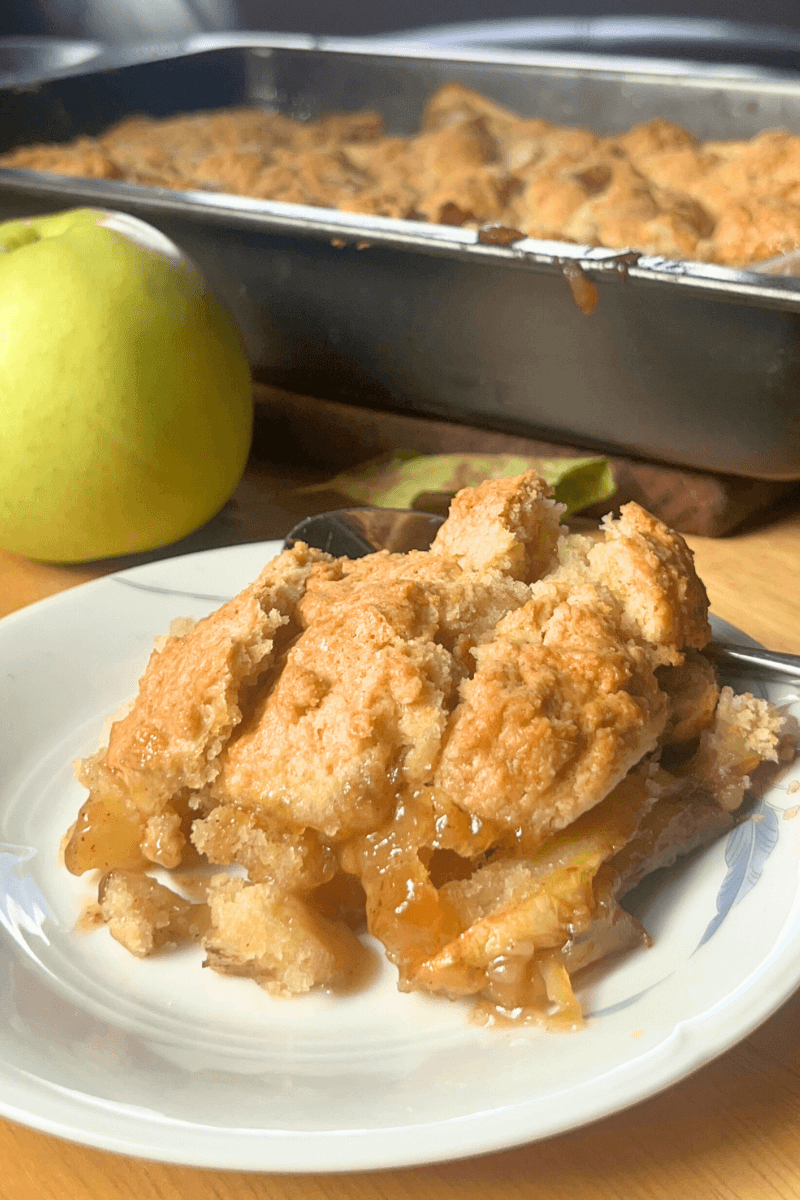 The Best Sourdough Apple Cobbler – Easy Fall Dessert